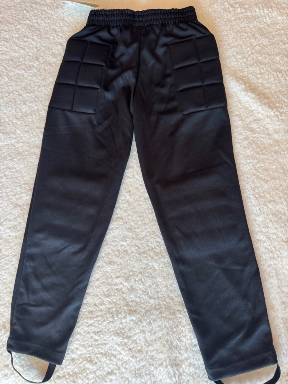 Reusch Goalkeeper Pants Womens YS‎ Black Padded Soccer GK NWT - Picture 11 of 12